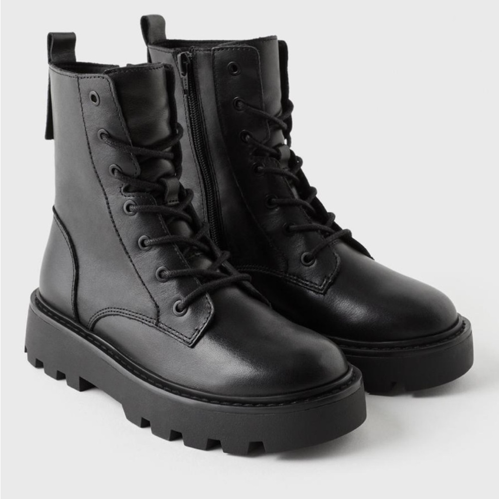 ZARA LUG SOLE BOOT